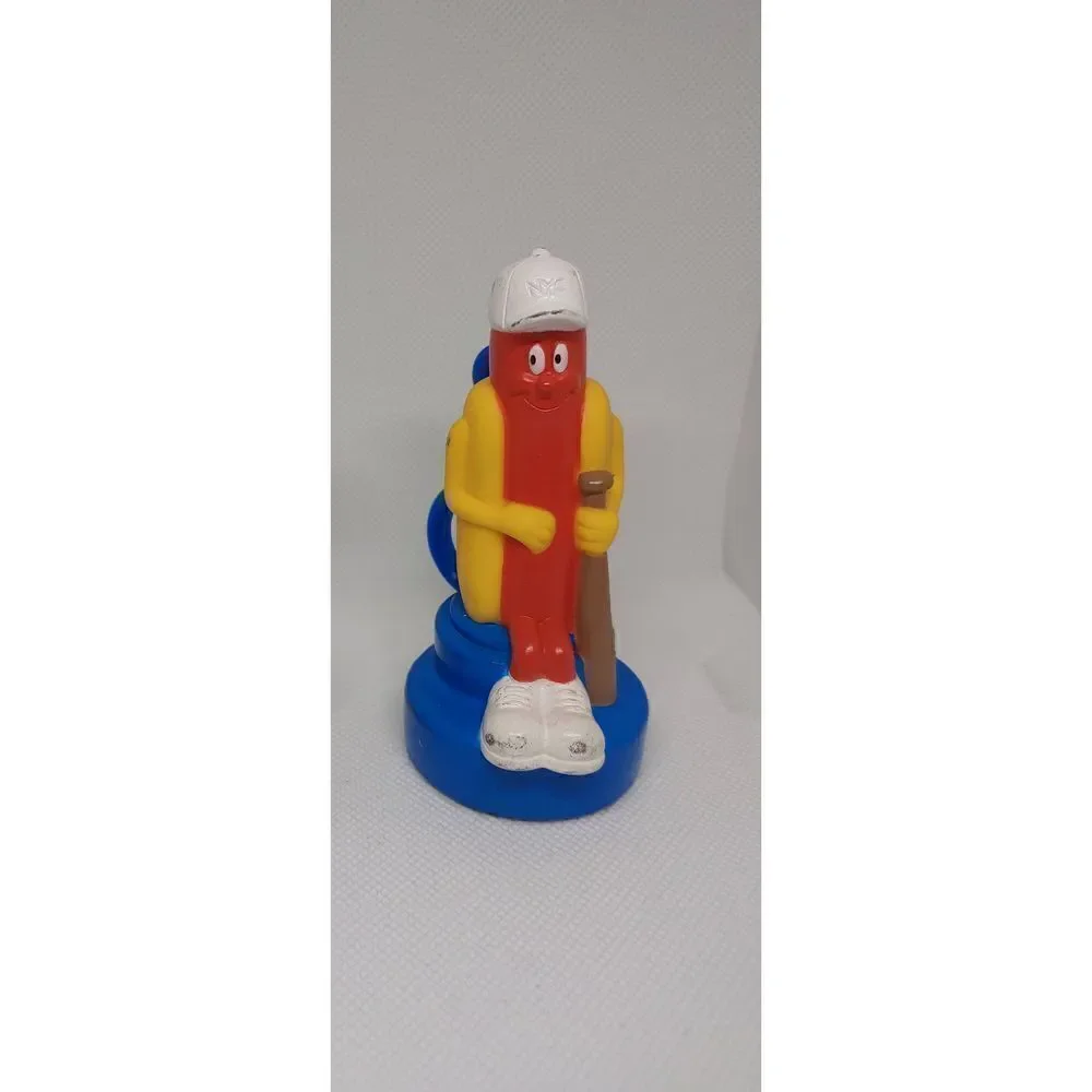 Vintage Nathan's Famous Hot Dog Baseball Player 4